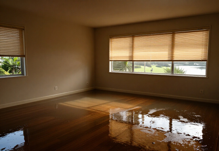 Soggy carpet in a Marrickville office space before treatment